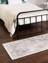 Cambridge Classics Collection Area Rug -  Fitzwilliam (Gray) Runner Gray  lifestyle 25