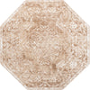 Cambridge Classics Collection Area Rug -  Fitzwilliam (Beige) Octagon Beige  lifestyle 11