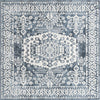 Cambridge Classics Collection Area Rug -  Magdalene (Blue) Square Blue  lifestyle 9