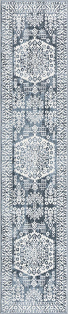 Cambridge Classics Collection Area Rug -  Magdalene (Blue) Runner Blue  lifestyle 12