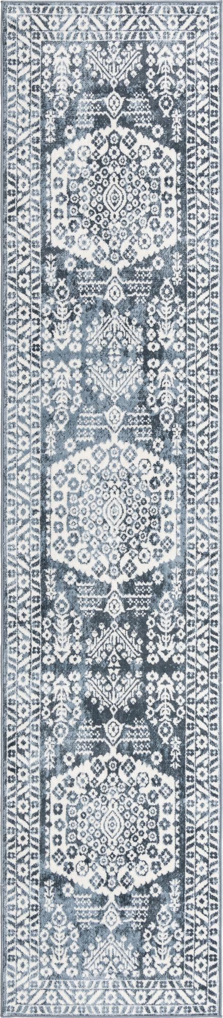 Cambridge Classics Collection Area Rug -  Magdalene (Blue) Runner Blue  lifestyle 12