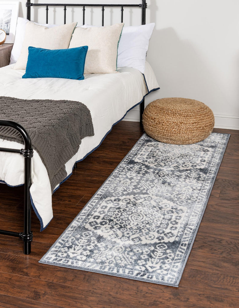 Cambridge Classics Collection Area Rug -  Magdalene (Blue) Runner Blue  lifestyle 17