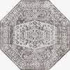 Cambridge Classics Collection Area Rug -  Magdalene (Gray) Octagon Gray  lifestyle 9