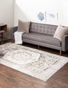 Cambridge Classics Collection Area Rug -  Magdalene (Gray) Rectangle Gray  lifestyle 3