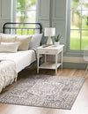 Cambridge Classics Collection Area Rug -  Magdalene (Gray) Square Gray  lifestyle 13