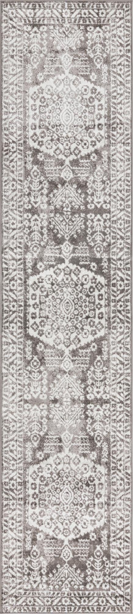 Cambridge Classics Collection Area Rug -  Magdalene (Gray) Runner Gray  lifestyle 11
