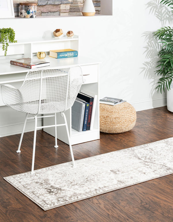 Cambridge Classics Collection Area Rug -  Magdalene (Gray) Runner Gray  lifestyle 20