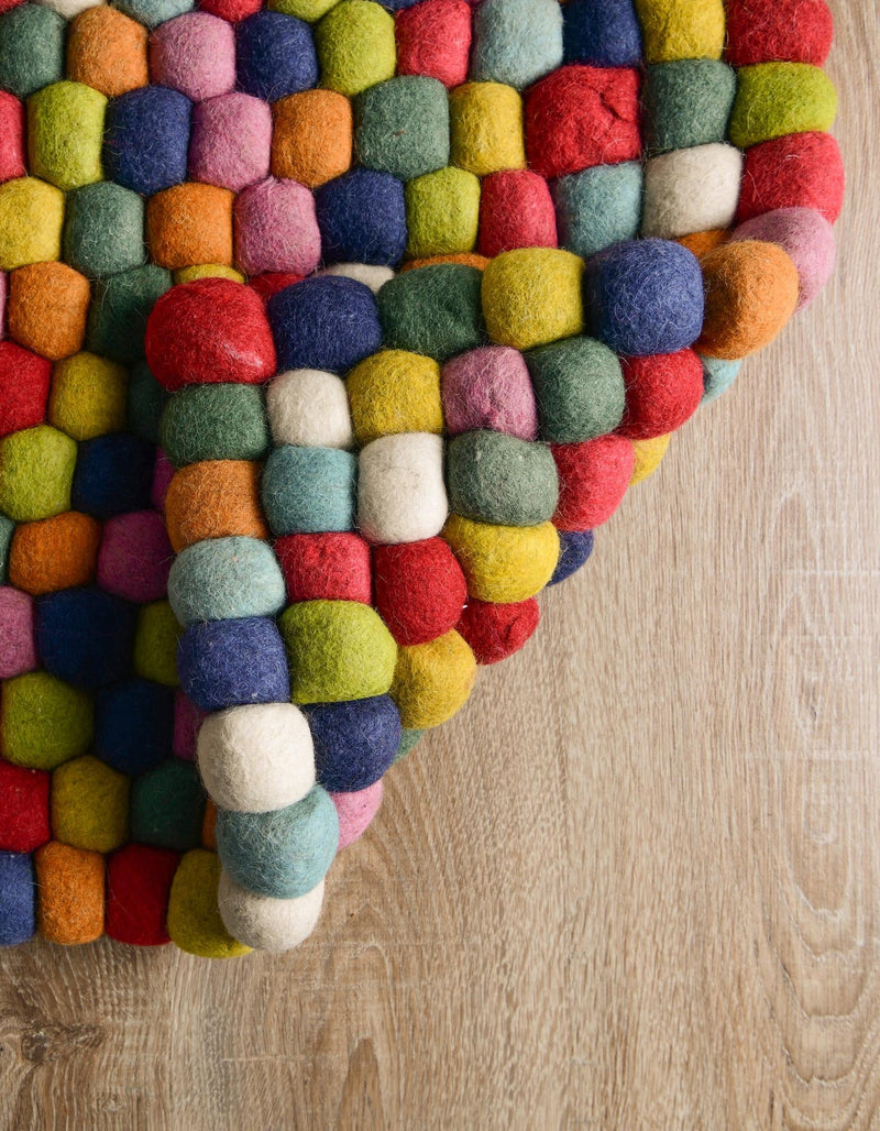 Woolen Sphere Collection Area Rug - Orbsburg (Multi) Rectangle Multi  lifestyle 9