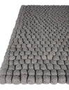 Wool Sphere Alley Collection Area Rug - Sphereville (Gray) Rectangle Gray  lifestyle 6