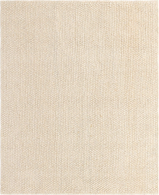 Wool Sphere Alley Collection Area Rug - Sphereville (Ivory) Rectangle Ivory Main