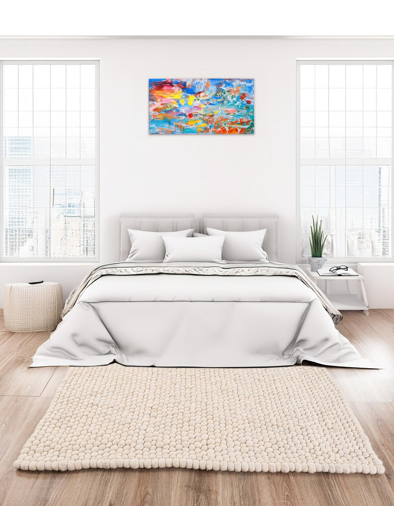 Wool Sphere Alley Collection Area Rug - Sphereville (Ivory) Rectangle Ivory  lifestyle 4