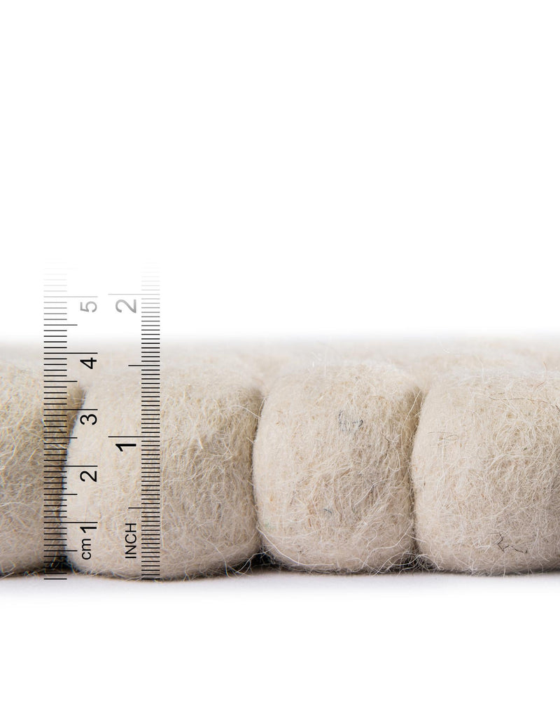 Wool Sphere Alley Collection Area Rug - Sphereville (Ivory) Rectangle Ivory  lifestyle 4
