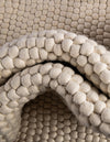 Woolen Sphere Collection Area Rug - Orbsburg (Ivory) Rectangle Ivory  lifestyle 35