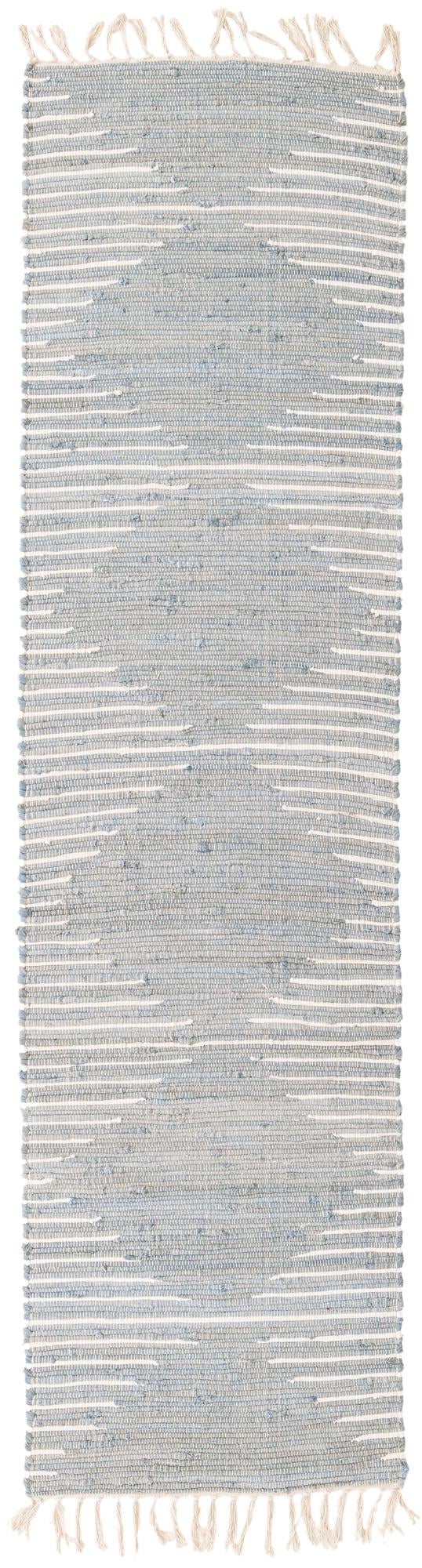 Thar Cotton Collection Area Rug - Jaisalmer Runner Light Gray  lifestyle 32