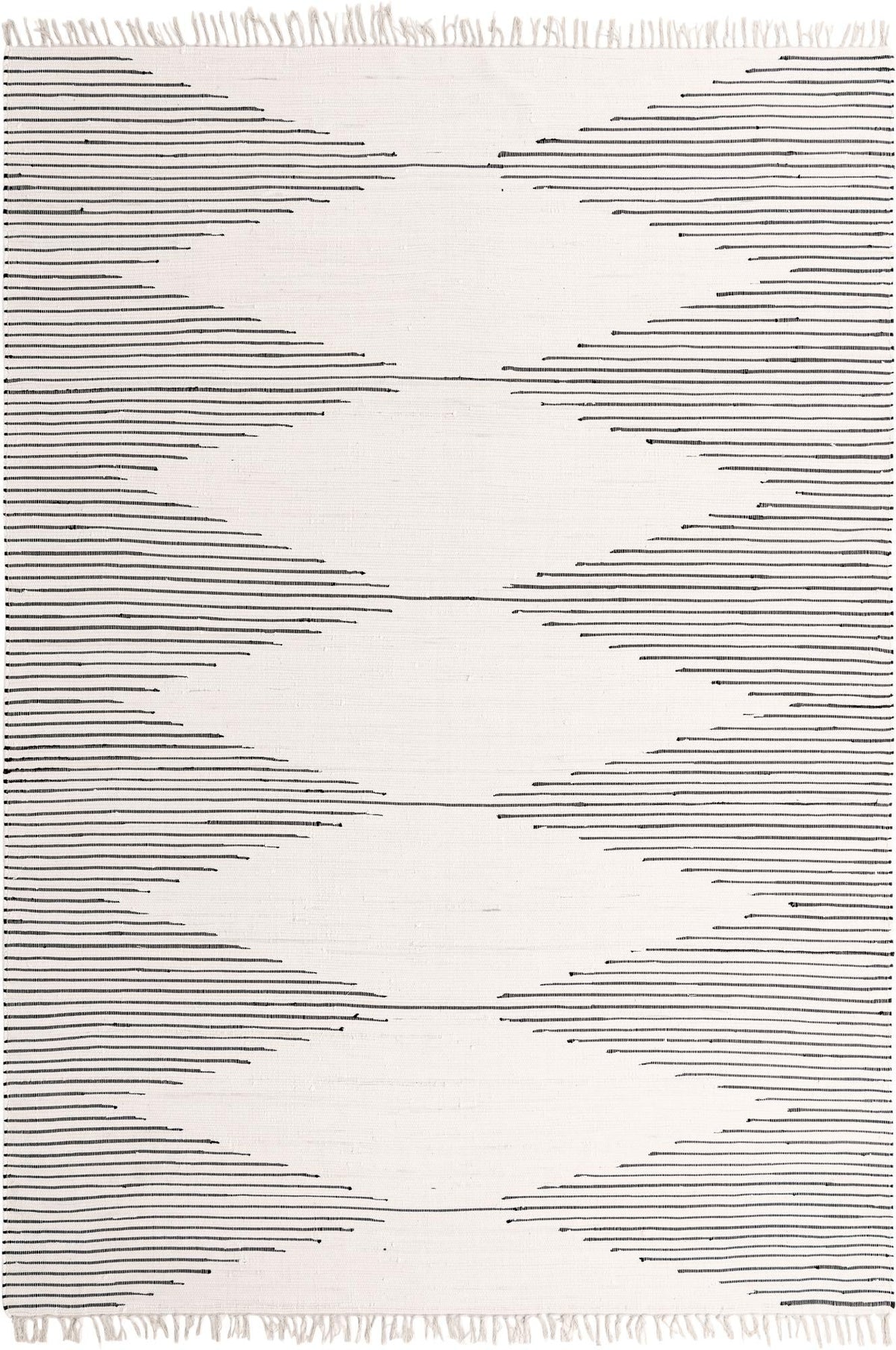 Thar Cotton Collection Area Rug - Jaisalmer Rectangle White  lifestyle 5