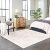 Luminara Sands Collection Area Rug - Serenity (Carnation Pink) Square Carnation Pink  lifestyle 97
