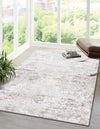 Luminara Sands Collection Area Rug - Serenity (Stone Gray) Rectangle Stone Gray  lifestyle 2