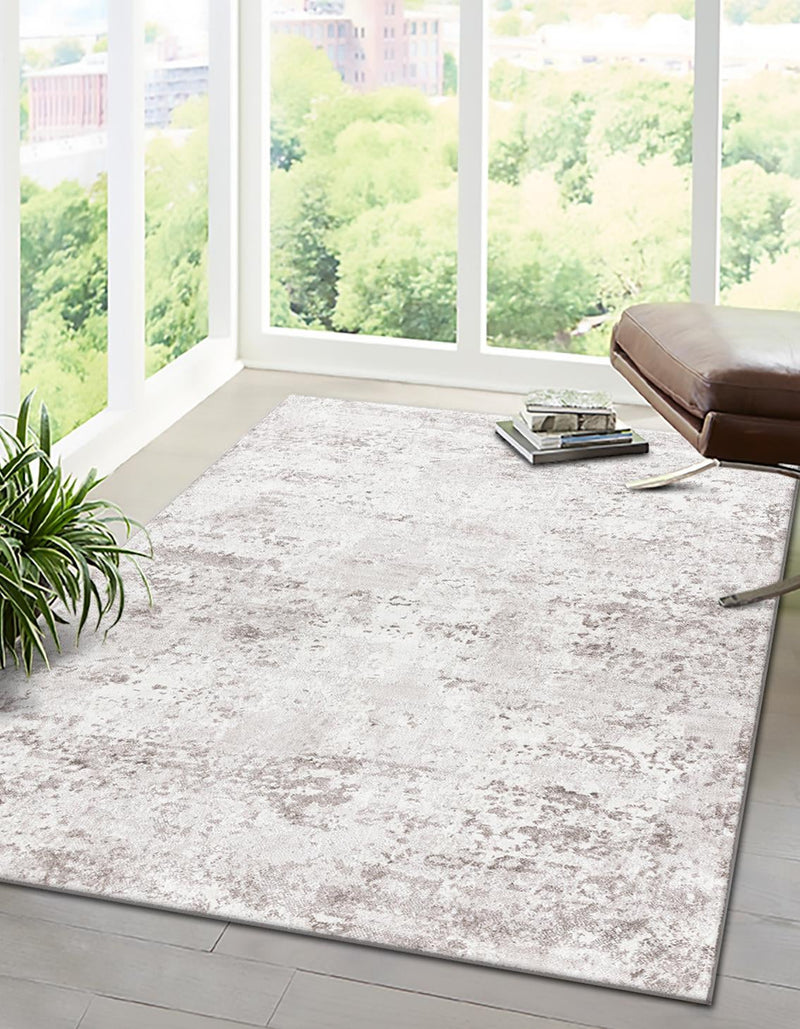 Luminara Sands Collection Area Rug - Serenity (Stone Gray) Rectangle Stone Gray  lifestyle 2