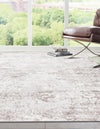 Luminara Sands Collection Area Rug - Elysium (Stone Gray) Rectangle Stone Gray  lifestyle 4