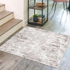 Luminara Sands Collection Area Rug - Serenity (Stone Gray) Square Stone Gray  lifestyle 90