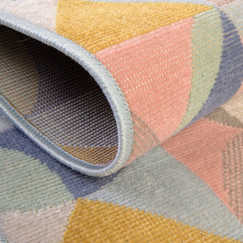 Lagoon Oasis Collection Area Rug - Coral Rectangle Multi  lifestyle 6