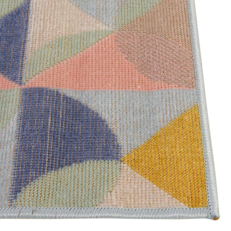 Lagoon Oasis Collection Area Rug - Coral Rectangle Multi  lifestyle 7