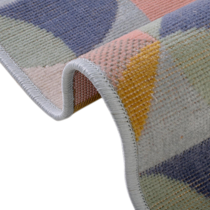 Lagoon Oasis Collection Area Rug - Coral Rectangle Multi  lifestyle 10