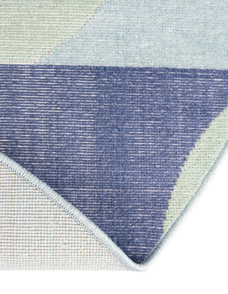 Lagoon Oasis Collection Area Rug - Coral Oval Multi  lifestyle 50
