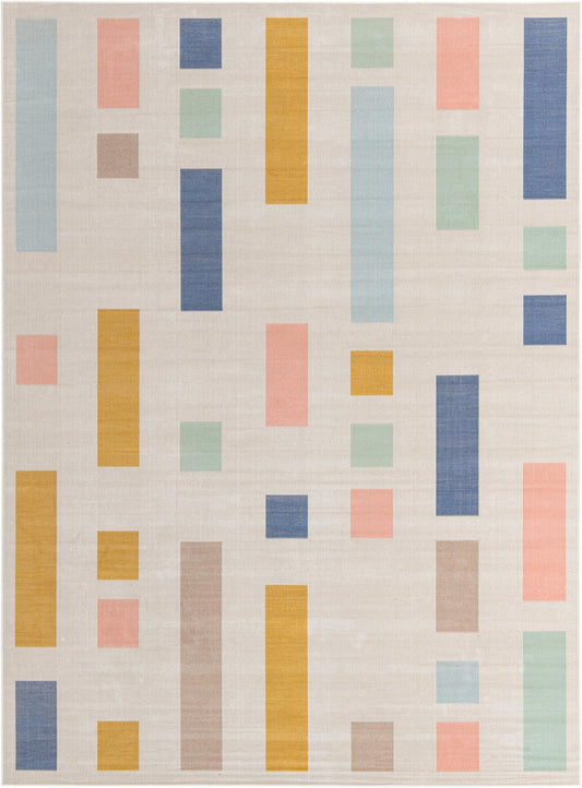 Lagoon Oasis Collection Area Rug -  Marina Rectangle Multi Main