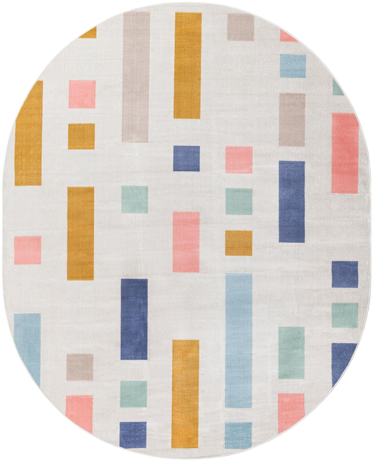 Lagoon Oasis Collection Area Rug -  Marina Oval Multi  lifestyle 19