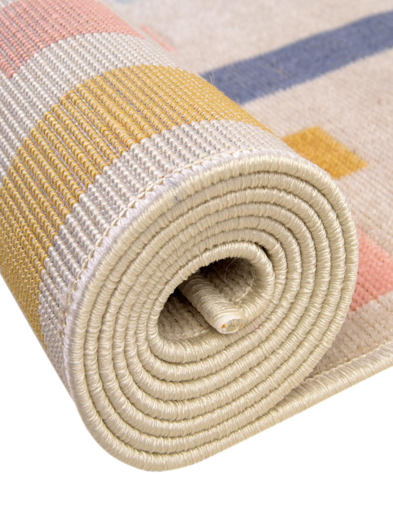 Lagoon Oasis Collection Area Rug -  Marina Oval Multi  lifestyle 55