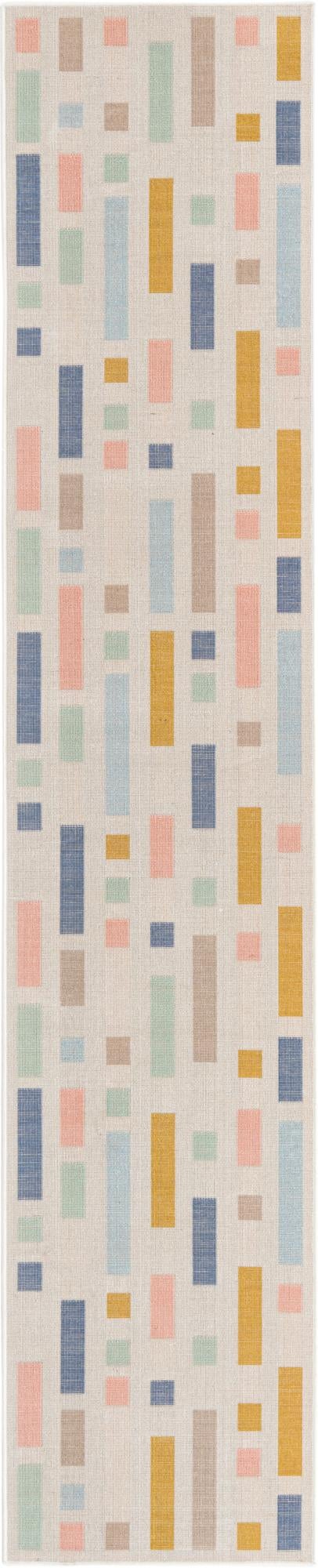 Lagoon Oasis Collection Area Rug -  Marina Runner Multi  lifestyle 18