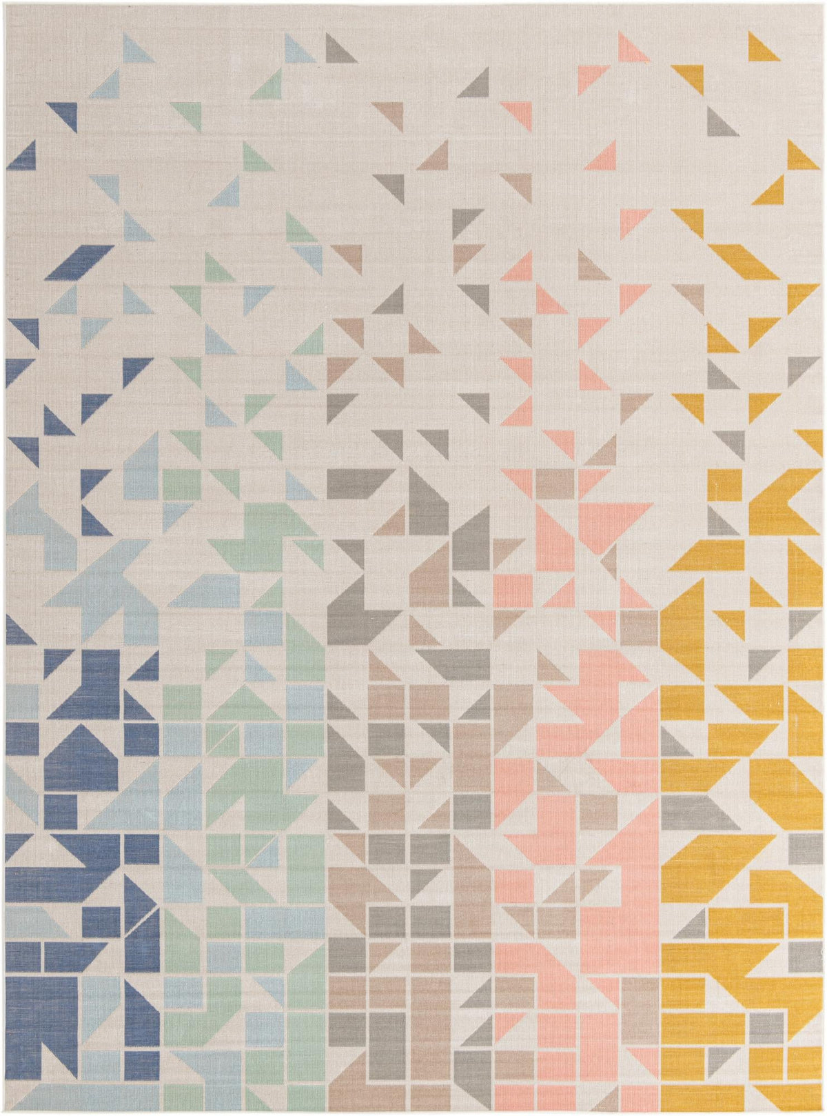 Lagoon Oasis Collection Area Rug -  Tidepool Rectangle Multi Main
