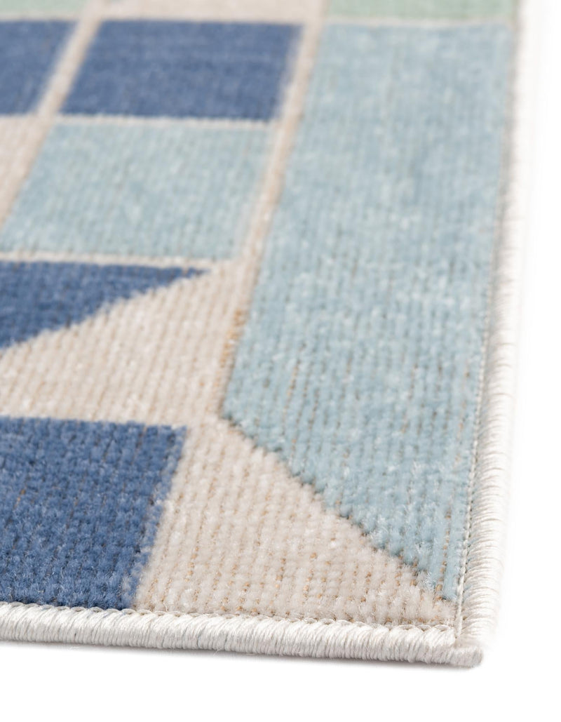 Lagoon Oasis Collection Area Rug -  Tidepool Rectangle Multi  lifestyle 8