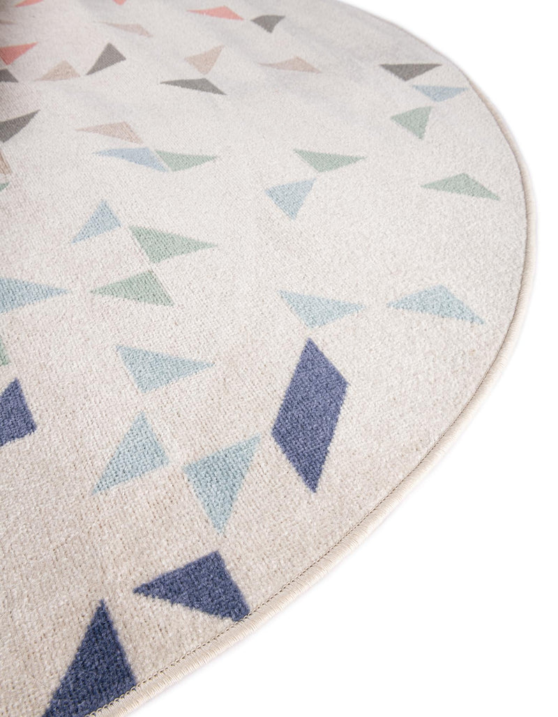 Lagoon Oasis Collection Area Rug -  Tidepool Oval Multi  lifestyle 37
