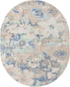 Lagoon Oasis Collection Area Rug -  Atoll Oval Blue  lifestyle 23