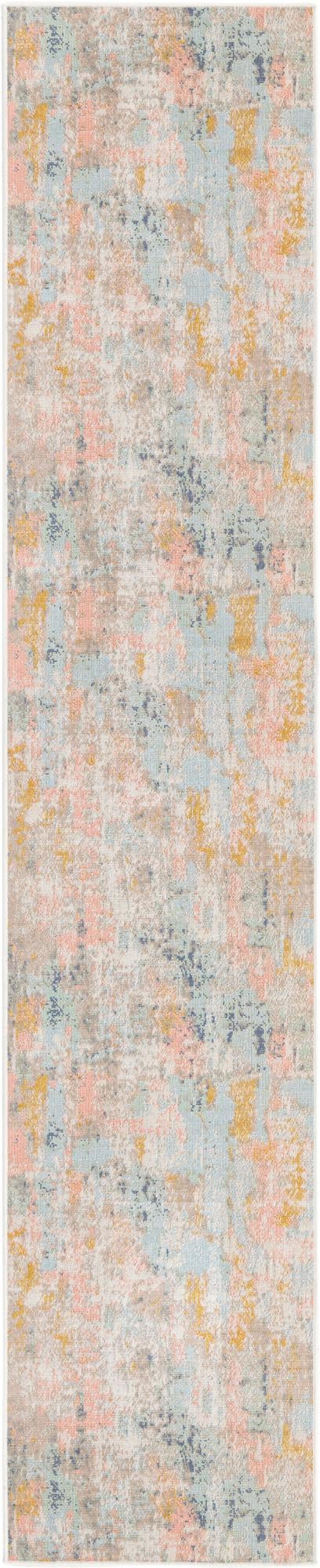 Lagoon Oasis Collection Area Rug -  Seagrass Runner Multi  lifestyle 76