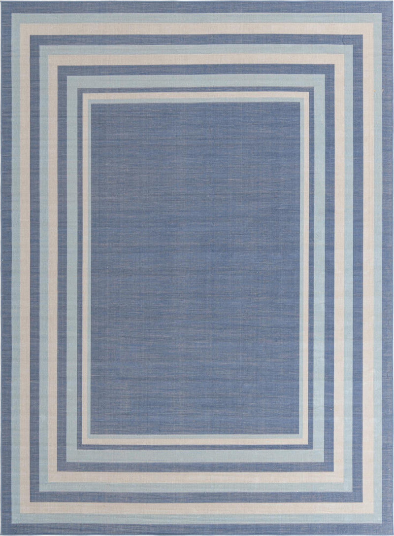 Lagoon Oasis Collection Area Rug -  Harbor Rectangle Blue  lifestyle 3