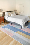 Lagoon Oasis Collection Area Rug -  Driftwood Rectangle Multi  lifestyle 4