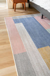 Lagoon Oasis Collection Area Rug -  Driftwood Rectangle Multi  lifestyle 5