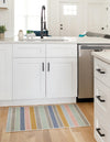 Lagoon Oasis Collection Area Rug -  Pelagic Rectangle Multi  lifestyle 5