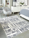 Verona Elegance Collection Area Rug - Bardolino Rectangle Gray  lifestyle 2