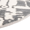 Verona Elegance Collection Area Rug - Bardolino Round Gray  lifestyle 61