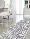 Verona Elegance Collection Area Rug - Bardolino Runner Gray  lifestyle 15