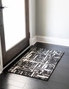 Verona Elegance Collection Area Rug - Bardolino Rectangle Black  lifestyle 5