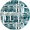 Verona Elegance Collection Area Rug - Bardolino Round Teal  lifestyle 10