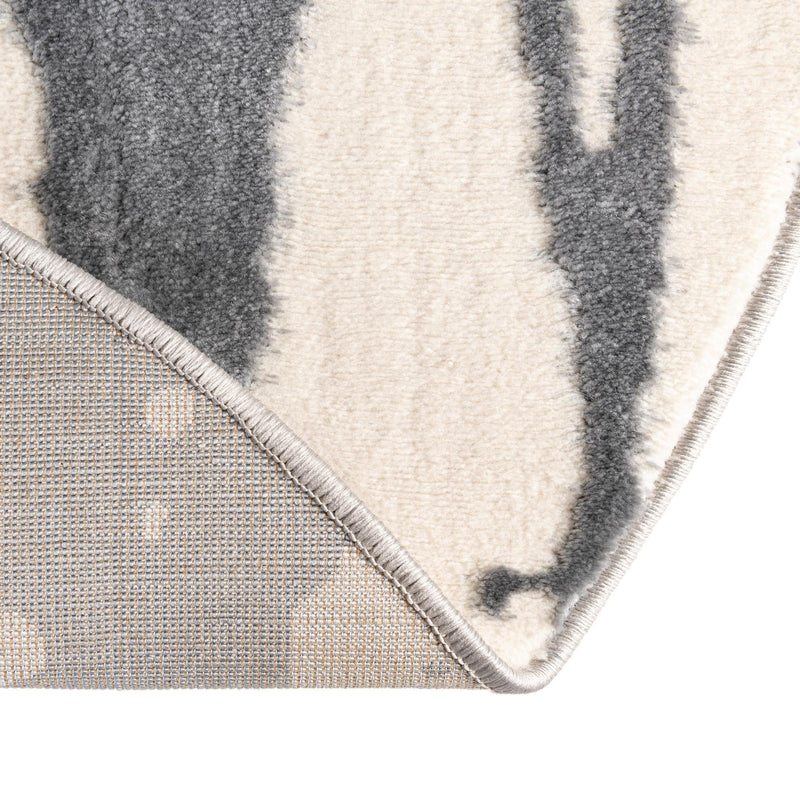 Verona Elegance Collection Area Rug -  Lazise Round Gray  lifestyle 53