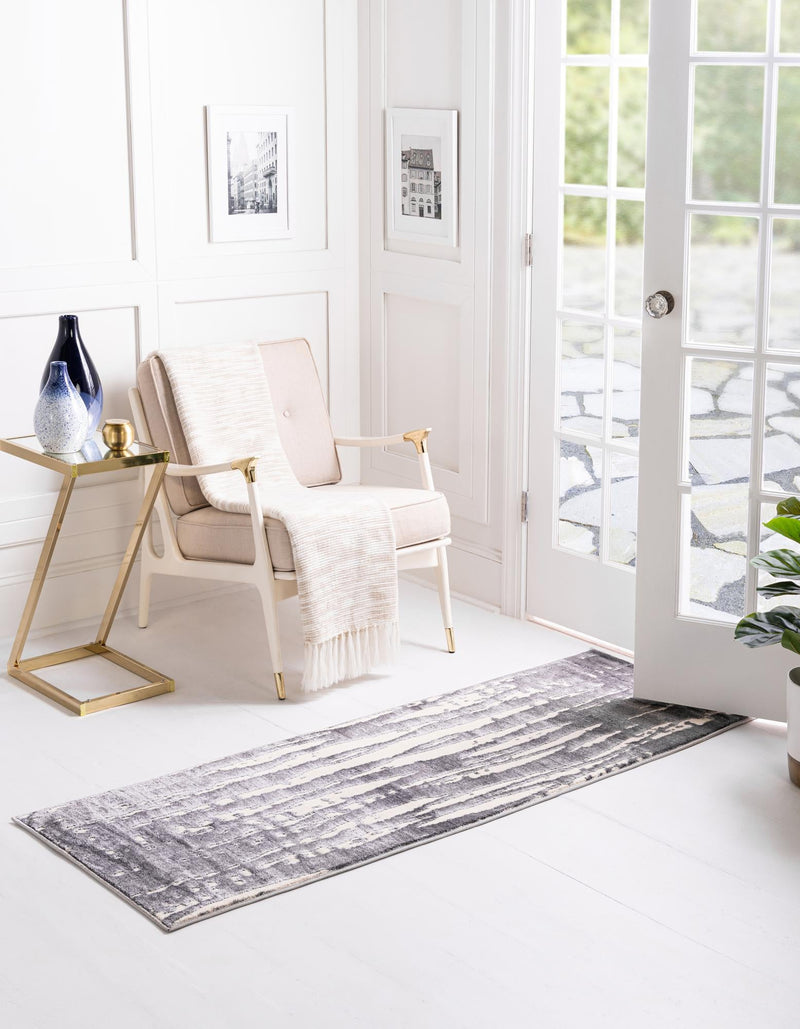 Verona Elegance Collection Area Rug -  Lazise Runner Gray  lifestyle 30