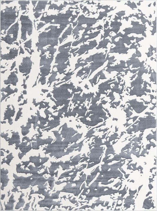 Verona Elegance Collection Area Rug -  Garda Rectangle Gray Main