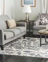 Verona Elegance Collection Area Rug -  Garda Rectangle Gray  lifestyle 6